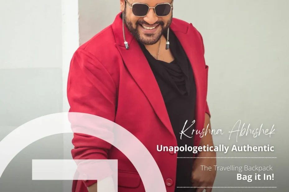 Actor Krushna Abhishek talks to Best for Him Magazine about his journey as a man