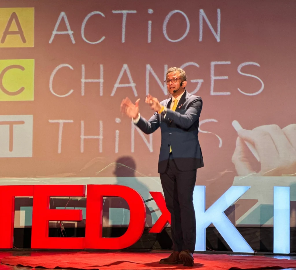 Gaurav Bhagat at his TEDx Lecture