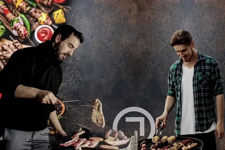 Barbeque dishes for men